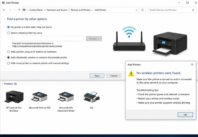 Wireless Network Setup & LAN Sharing